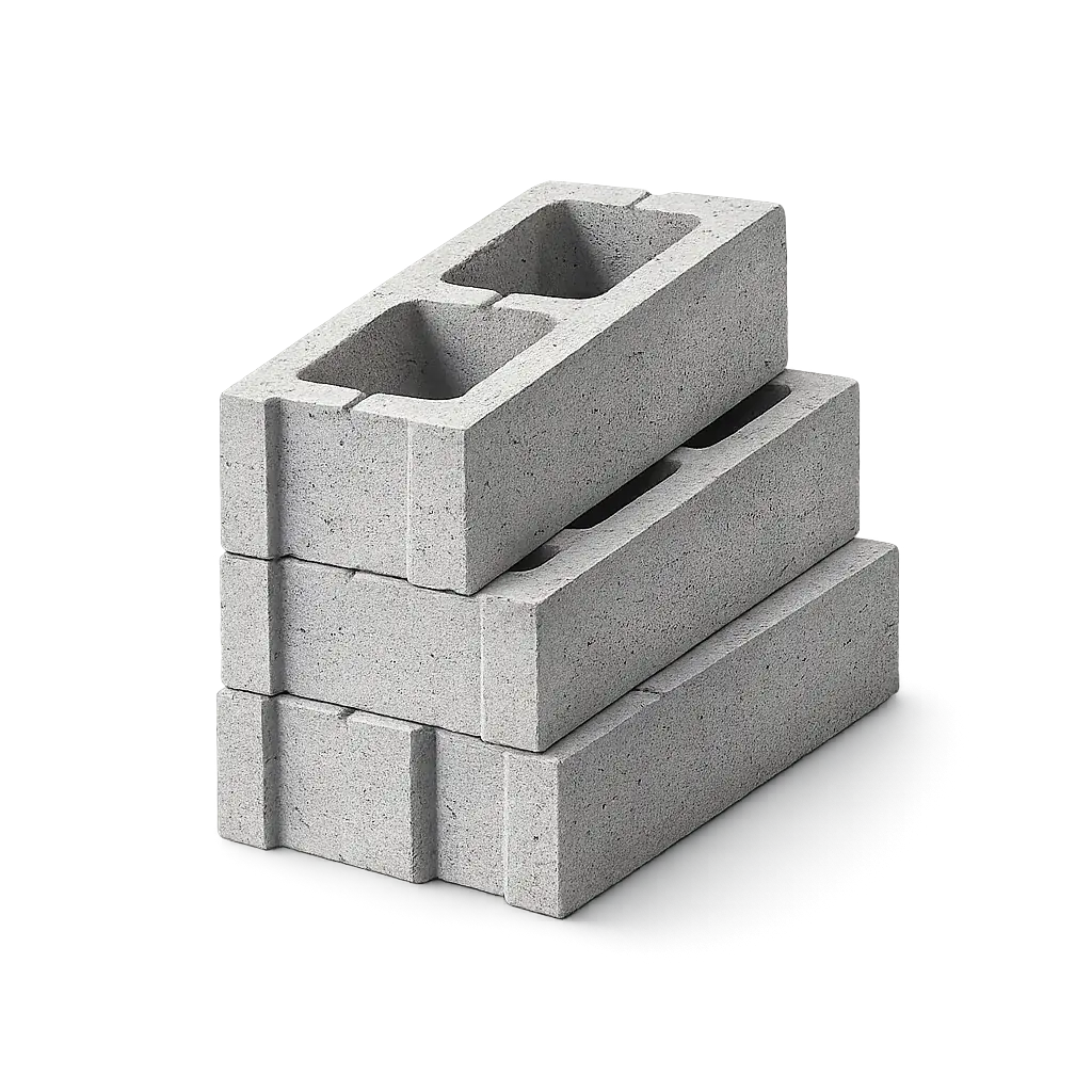 Structural gray concrete masonry units